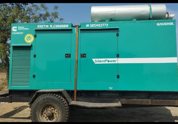 rent silent dg sets for constr