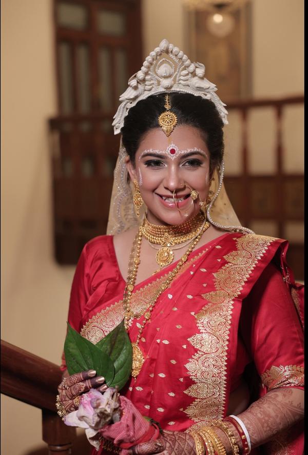 Our Bengali Bride.
 
#Plumzstudio#Bengal