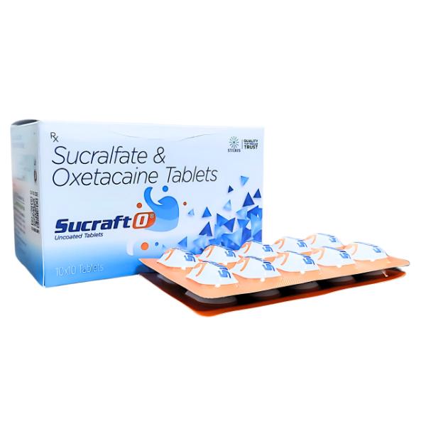 Buy Sucralfate & Oxetacaine Tablets Online – Fast ... | Steris Healthcare  Pvt Ltd - Mumbai