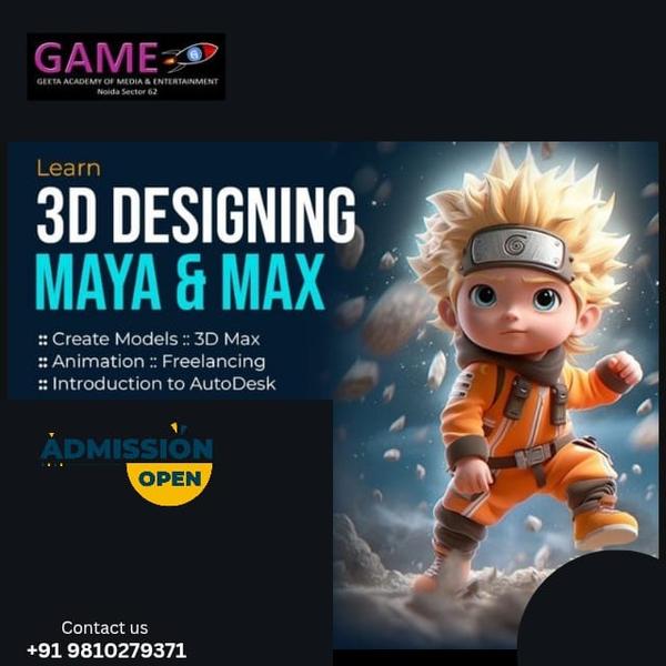 3D DESIGNING MAYA AND MAX