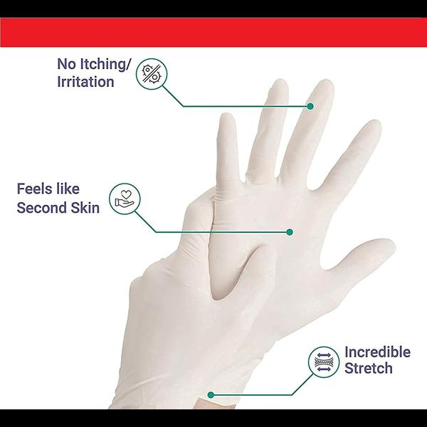 disposable examination gloves