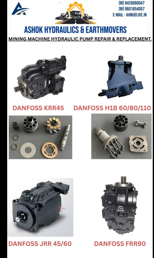 Mining machines hydraulic pump