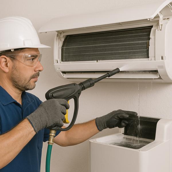 ac unit leaving
