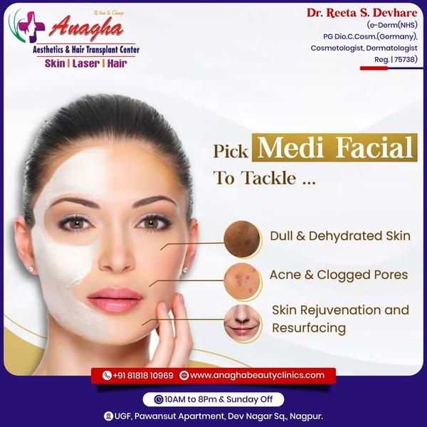 🏥Best Medi Facial Treatment 🏥 Anagha A