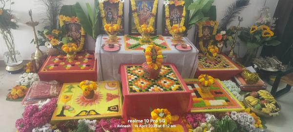 puja involves reciting