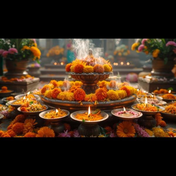 offerings and fire rituals ram