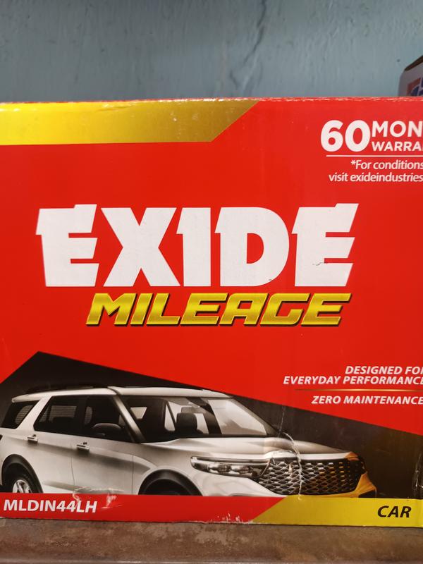 Car Battery Exide battery deal