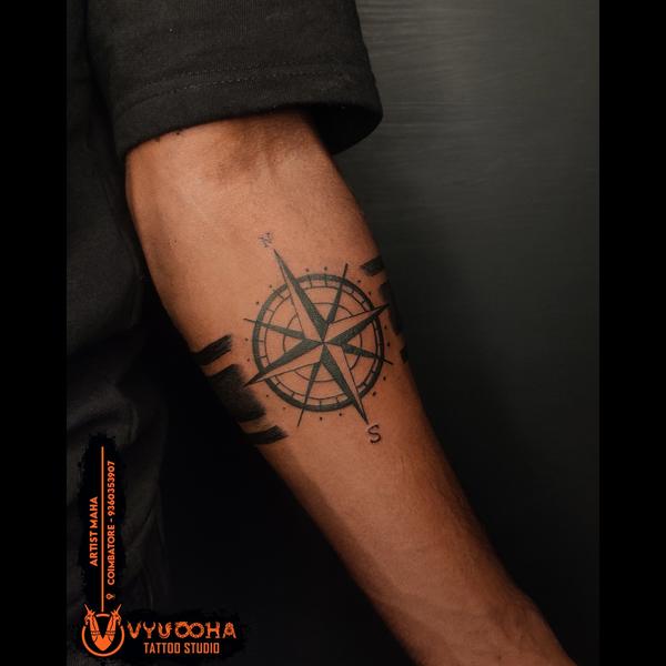 resilience compass tattoo