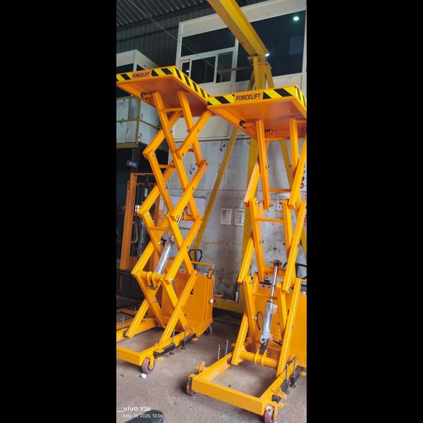 hydraulic operated holding arm
