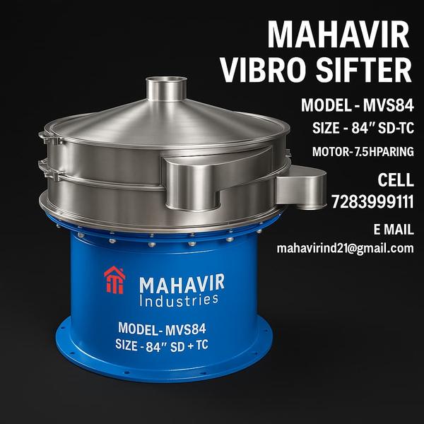 ⚙️ Vibro Sifter Manufacturer & Exporter – Ahmedaba
