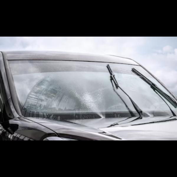 damaged windshield