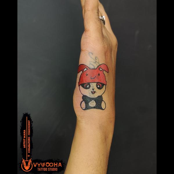 cartoon mall tattoo