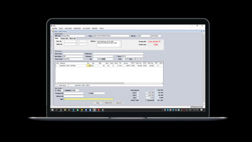 central interface