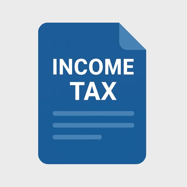 reflects tax deducted