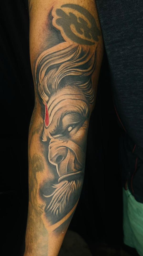 striking tattoo artwork
