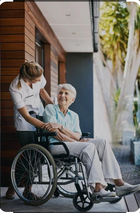 Home nursing services provided