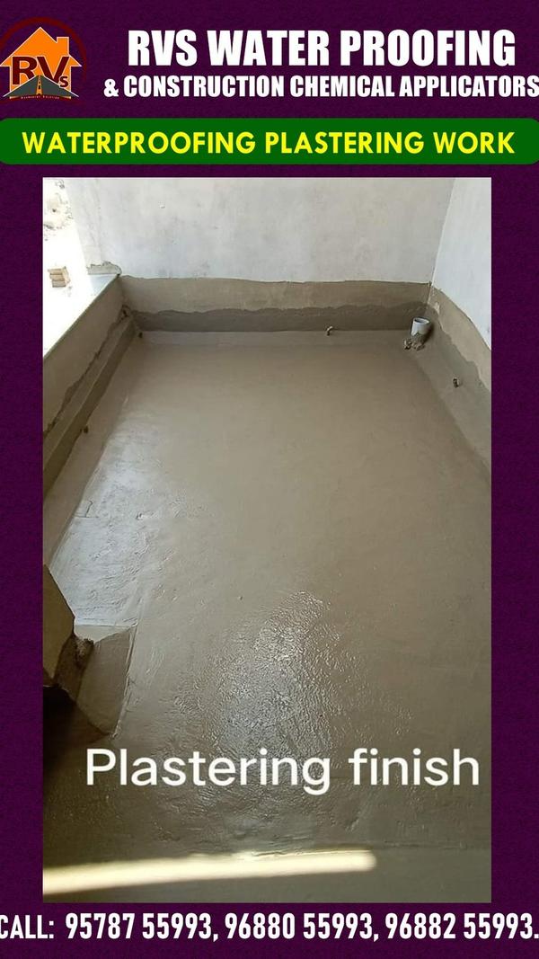 plastering