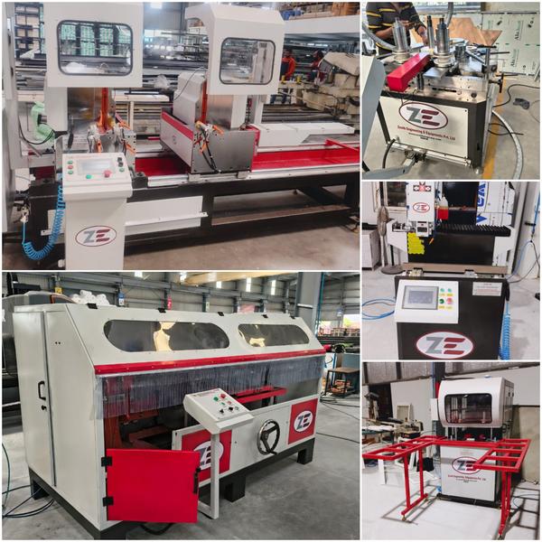 CNC Double Head Aluminium Cutt