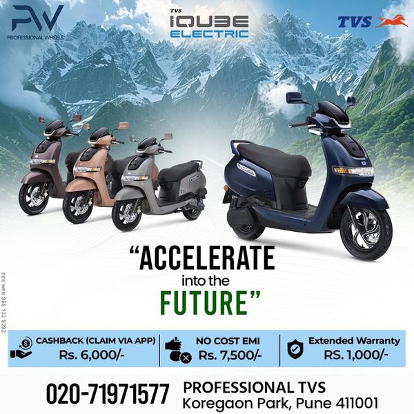 TVS iQube ST – A Smarter Way to Ride ElectricThe 