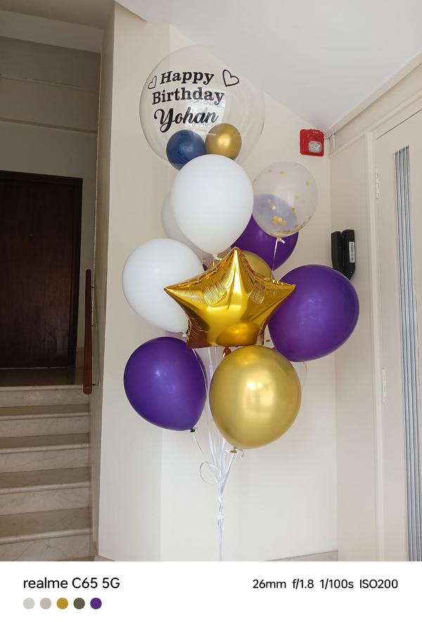helium balloon delivery in mum
