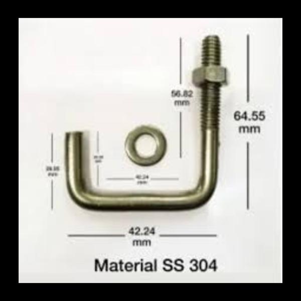 J Bolt Stainless Steel is a type of fastener commo