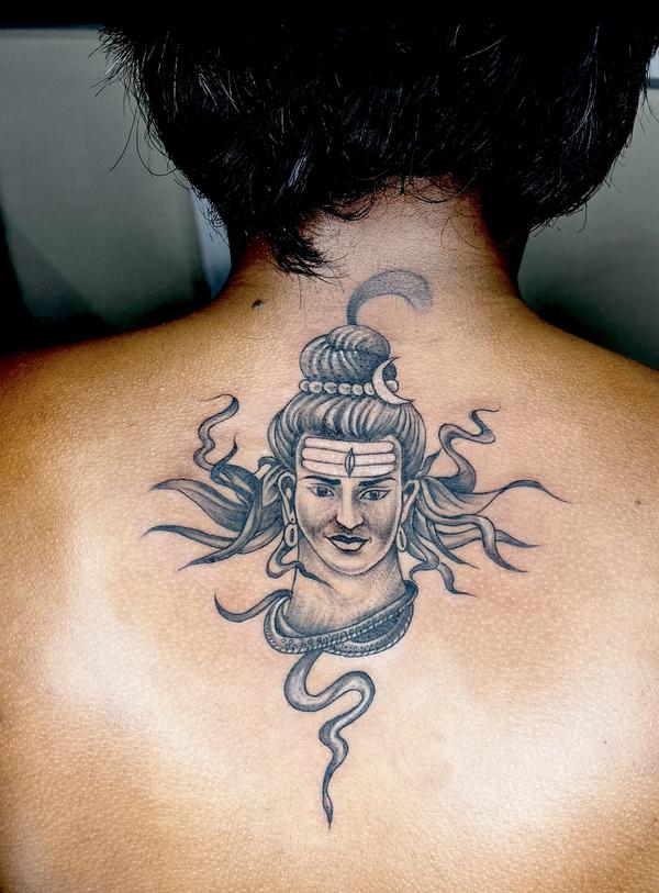 lord shiva tattoo design madha
