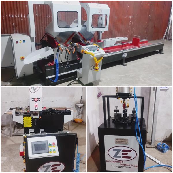 CNC Double Head Aluminium Cutt