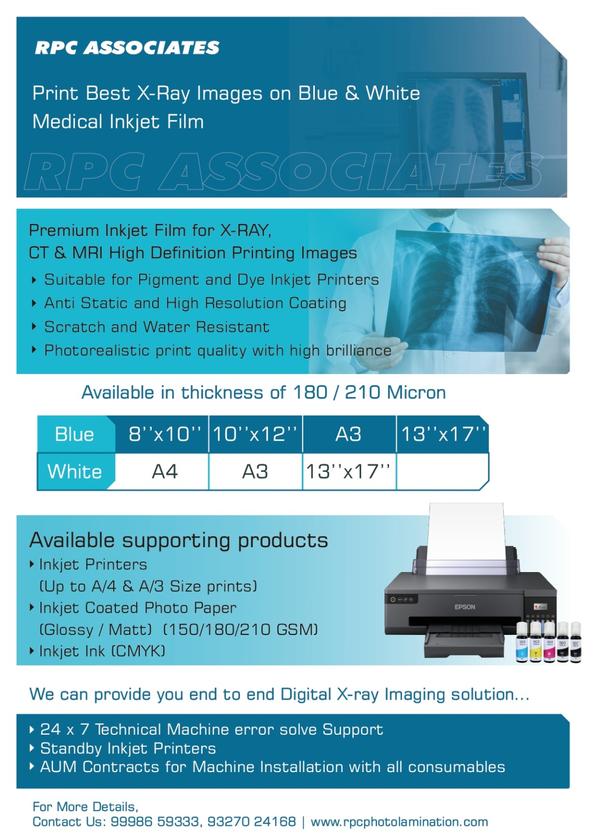 Photon Plus Best X-Ray Images on Blue & White Medi