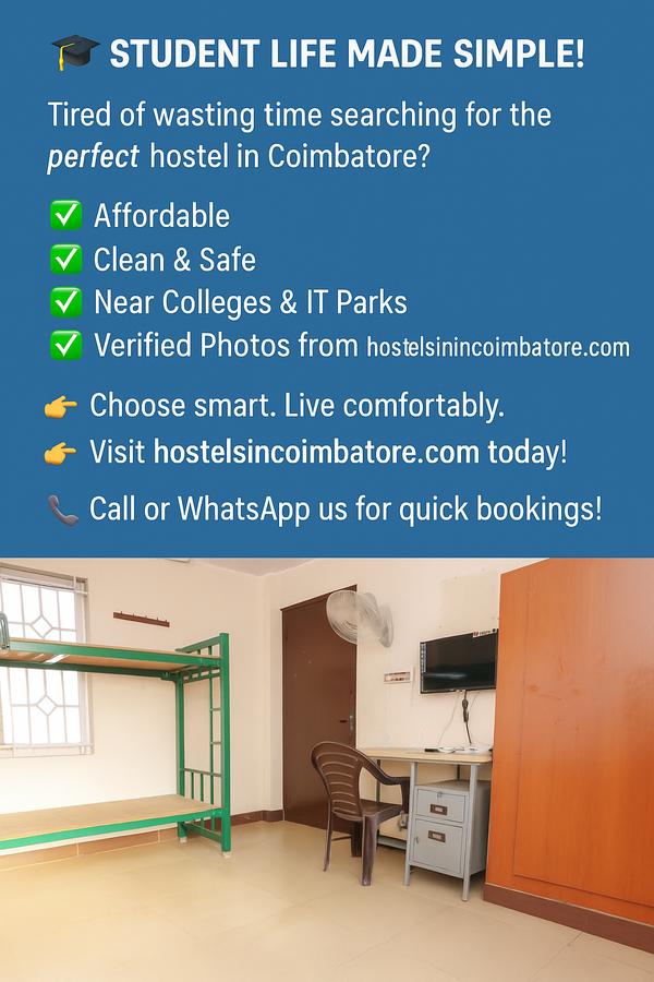 hostelsincoimbatore ladiespgpe