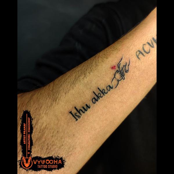 ishu akka tattoo