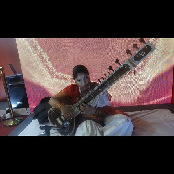 sitar performance created