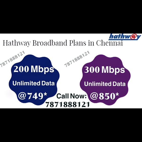 hathway fiber connection for o