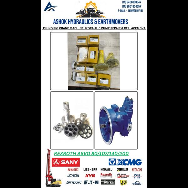 REXROTH A8VO 80/107/140/200.
P