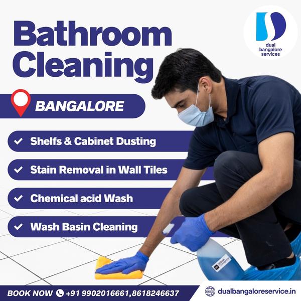 dusting and wiping for bathroo