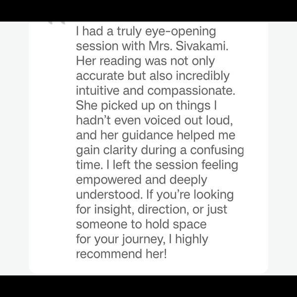 positive client feedback
