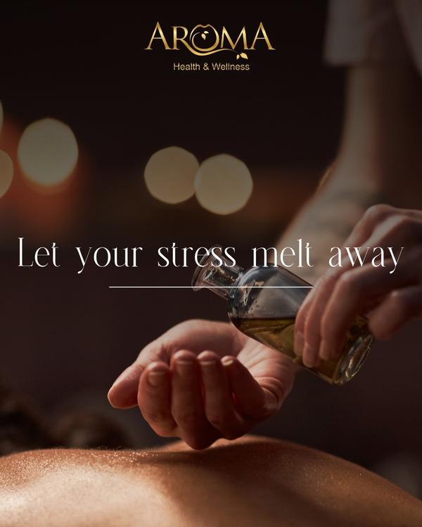 Relaxation begins at Aroma Health and We