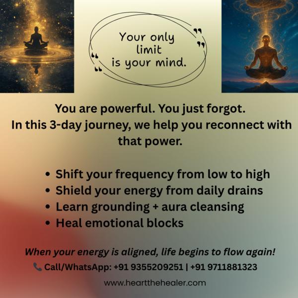 chakra healing workshop delhi