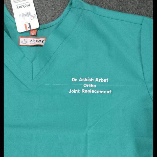 Machine embroidery logo design