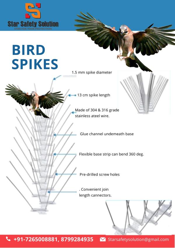 stainless steel bird spike sup