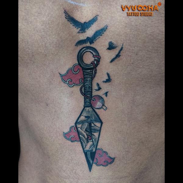 crows and kunai tattoo coimbat