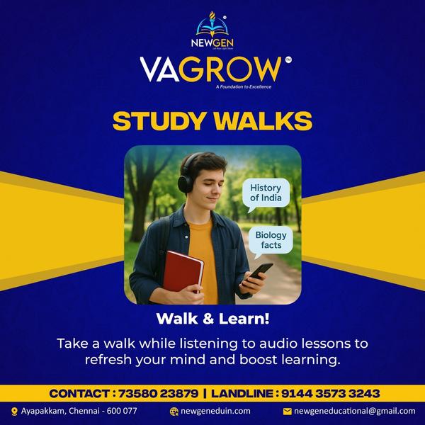 Study Walks 🎓 NewGen Ed