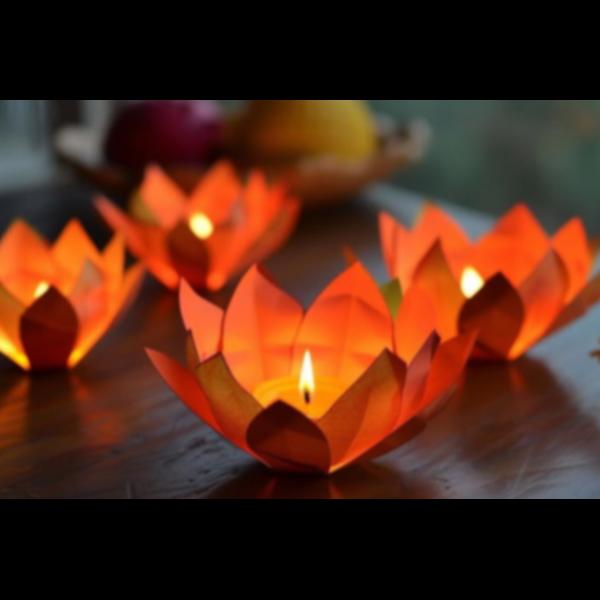 Kirigami Diwali Decoratio