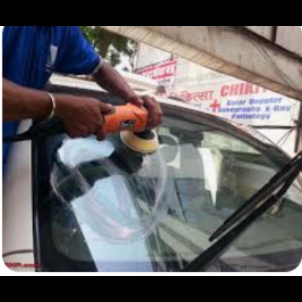 front and back glass polishing