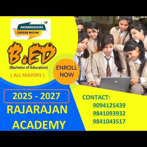 ADMISSION OPEN FOR B.ED (