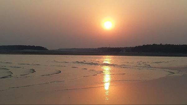 calmer waves
