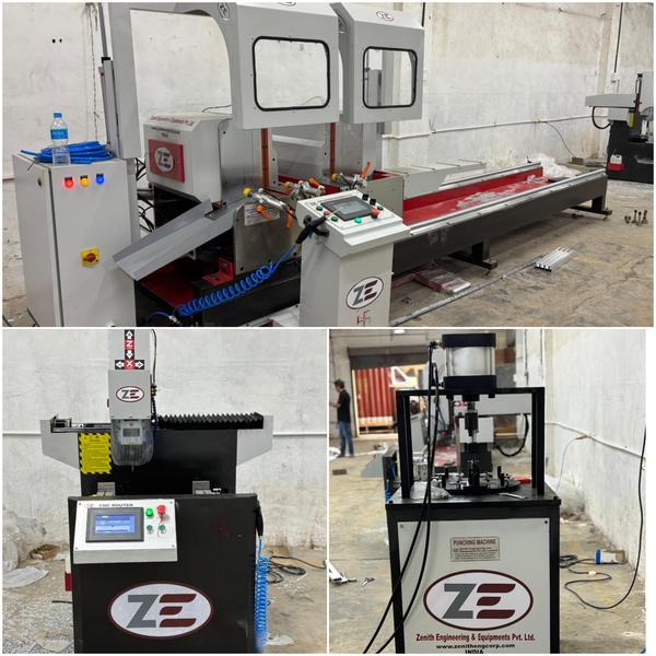 CNC Double Head Aluminium Cutt