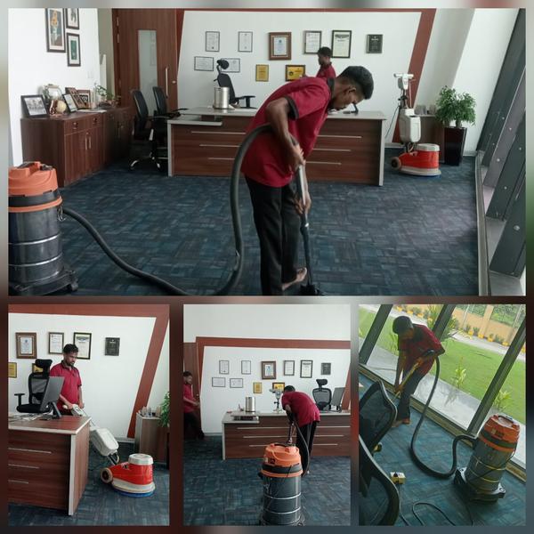 Office cleaning at Aluva For d