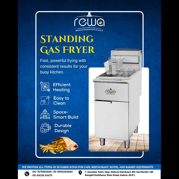 high performance gas fryers in