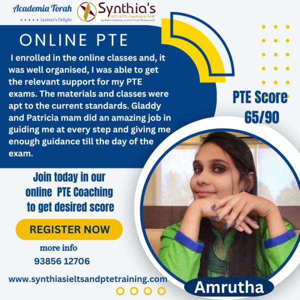 PTE exam training. Unders