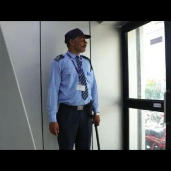trained security personnel for